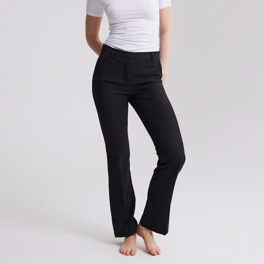 Black formal pants | ICHI